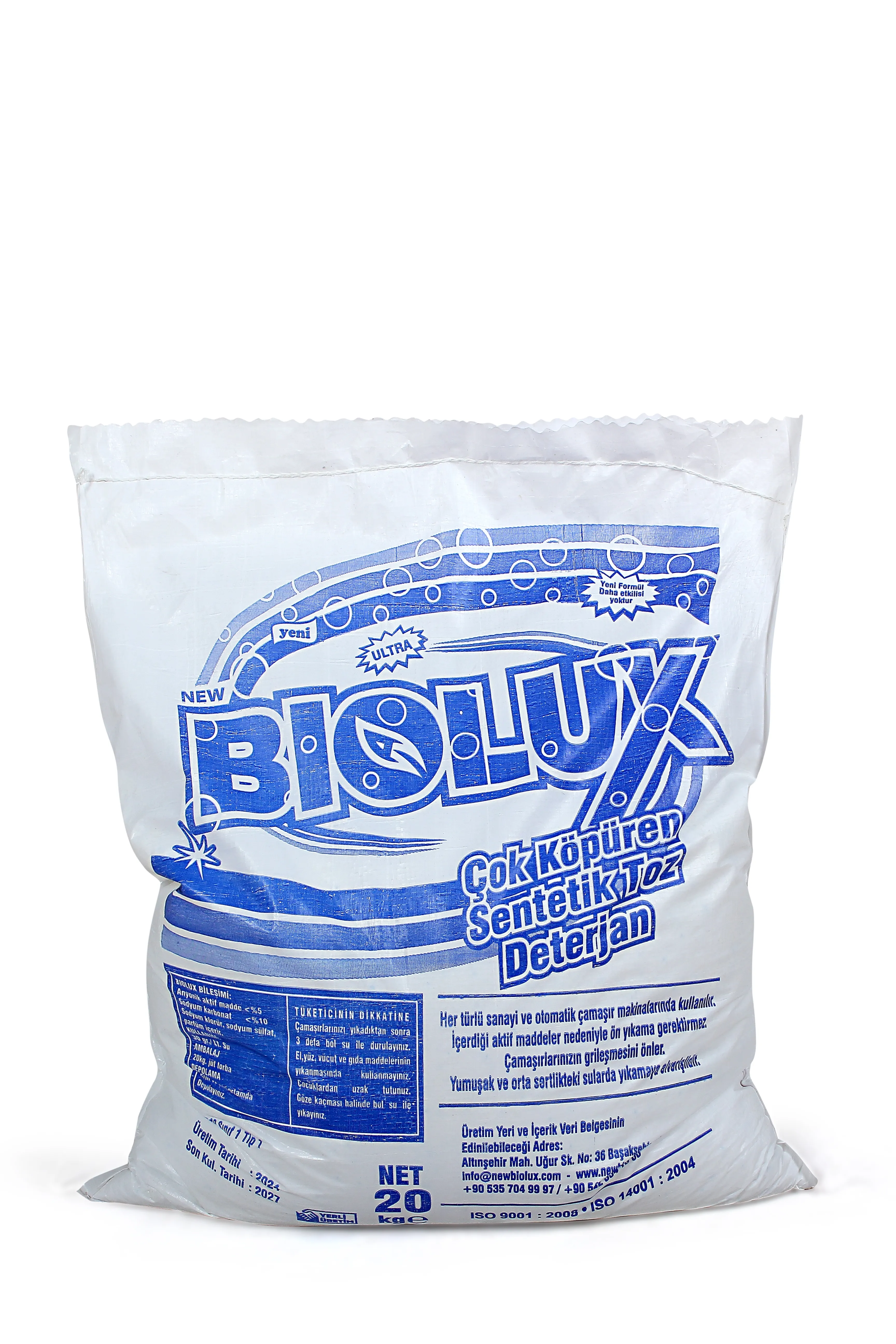 Biolüx toz deterjan 20 kg 